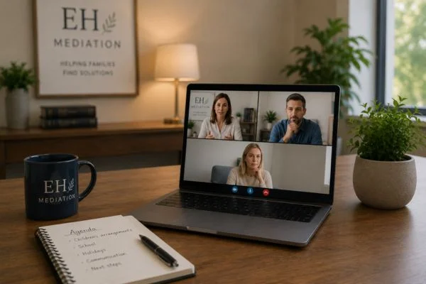child access mediation Kensington & Chelsea online meeting.